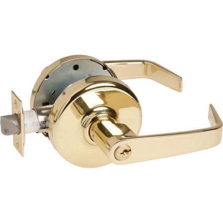 A large image of the Corbin Russwin CL3351NZDKR Polished Brass