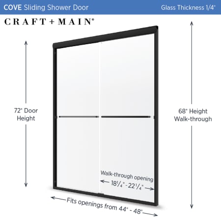 A large image of the CRAFT + MAIN CVSS4872-CL Alternate Image