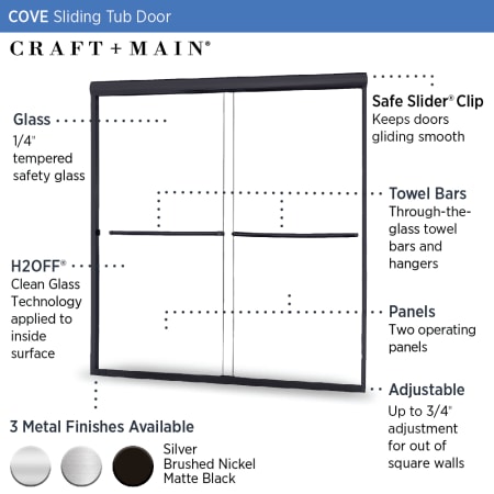 A large image of the CRAFT + MAIN CVST6060-CL Alternate Image