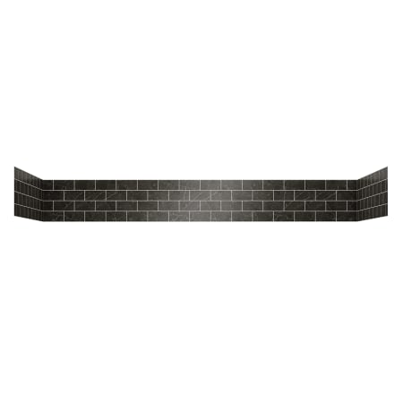 A large image of the CRAFT + MAIN FLX604208 Dark Polished Grey Marble