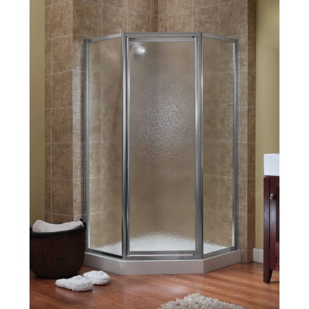 A large image of the CRAFT + MAIN TDNA0570 Brushed Nickel / Obscure Glass