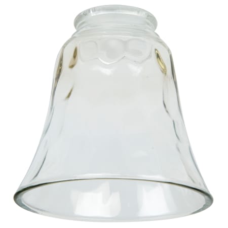 A large image of the Craftmade 107 Small Bell / Hammered Clear