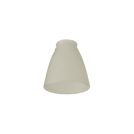 A large image of the Craftmade 232 Frost Ribbed Bell with Rim