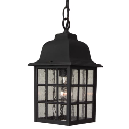 Craftmade Z271 Tb Matte Black Grid Cage 1 Light Rectangular Outdoor Pendant 6 Inches Wide Lightingdirect Com Light Rectangular Outdoor Pendant, Outdoor Cage Light Fixtures