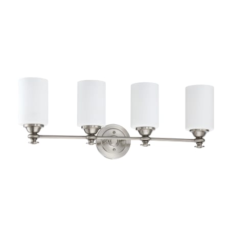 A large image of the Craftmade 49804 Brushed Polished Nickel