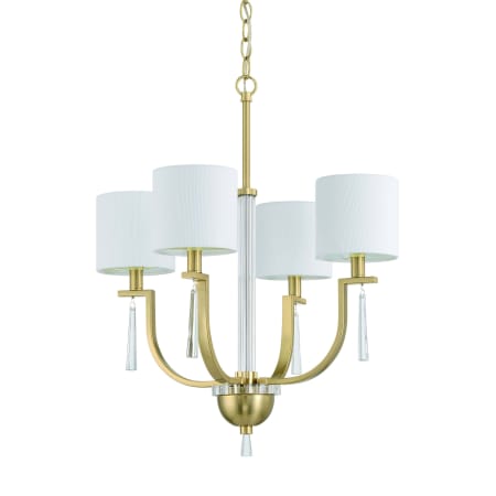 A large image of the Craftmade 58224 Satin Brass