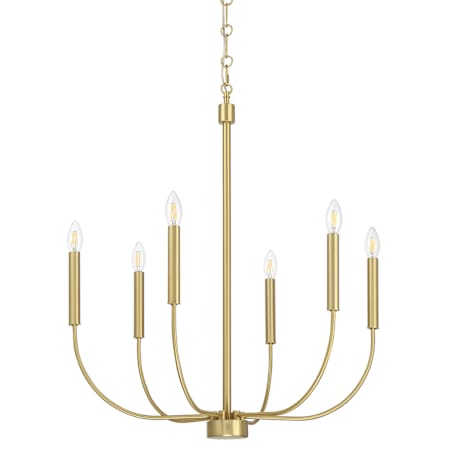 A large image of the Craftmade 59826 Satin Brass