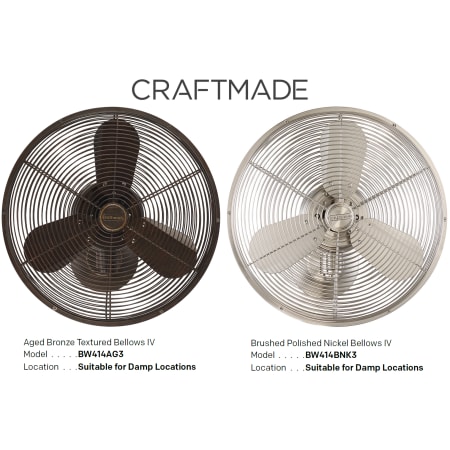 A large image of the Craftmade BW4143 Alternate Image