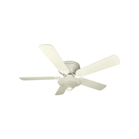 A large image of the Craftmade Contemporary Flushmount W Fan Pack 02 White