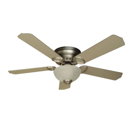Craftmade K10777 Brushed Nickel Universal Hugger 52 5 Blade Ceiling Fan Blades And Light Kit Included Lightingdirect Com Blade Ceiling Fan Blades, Hugger 52 In Brushed Nickel Ceiling Fan