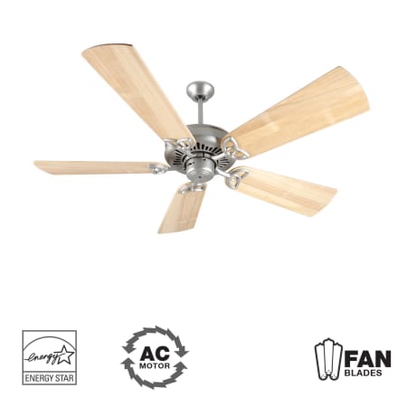 A large image of the Craftmade K10827 Brushed Nickel
