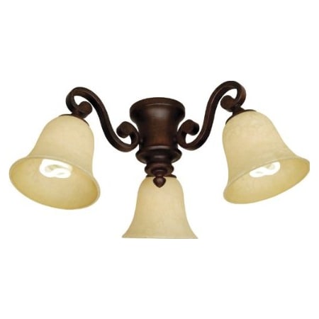 Craftmade Lk35cfl Ob Oiled Bronze Three Light Ceiling Fan Light