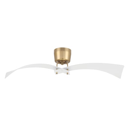 A large image of the Craftmade TRN52 White/Satin Brass