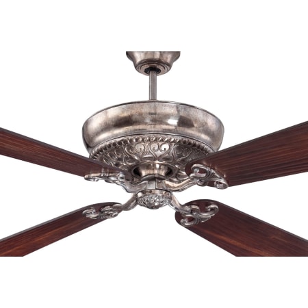 A large image of the Craftmade MNR52 Tarnished Silver with 70" Walnut Premier Hand-Scraped Blades