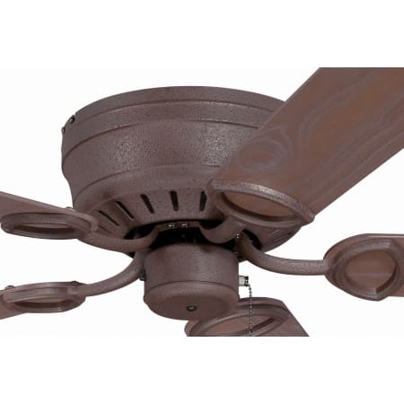 A large image of the Craftmade 52 Inch Universal Hugger Rustic Iron Motor Detail