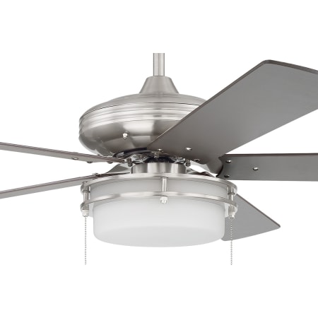 A large image of the Craftmade STO525 Brushed Polished Nickel with Silver Blades