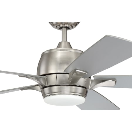 A large image of the Craftmade STE525 Brushed Polished Nickel with Brushed Nickel Side of Blades Showing
