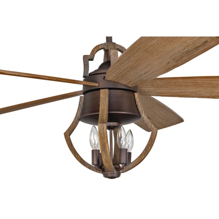 A large image of the Craftmade WIN56ABZ5 Winton Ceiling Fan Detail