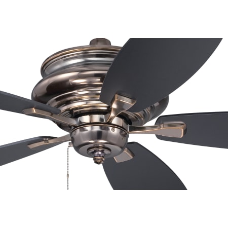 A large image of the Craftmade YOR525 Legacy Bronze Showing Black Side of Blades