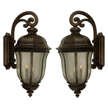 A large image of the Craftmade Z3314x2 Peruvian Bronze