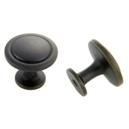 A large image of the Crown Cabinet Hardware CHK80960 Weathered Black