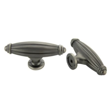 A large image of the Crown Cabinet Hardware CHK86618 Satin Pewter