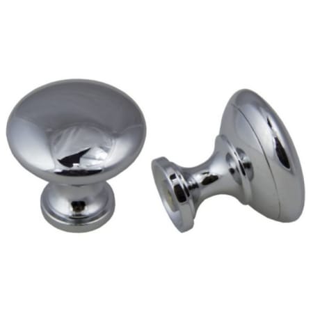 A large image of the Crown Cabinet Hardware CHK910H Polished Chrome