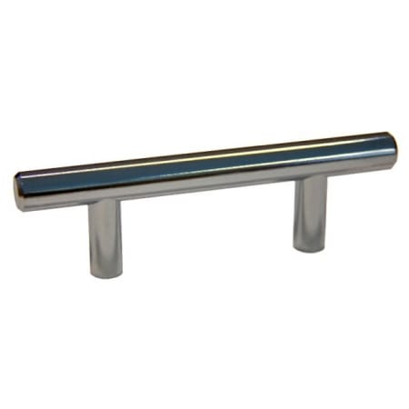 A large image of the Crown Cabinet Hardware CHP104 Polished Chrome