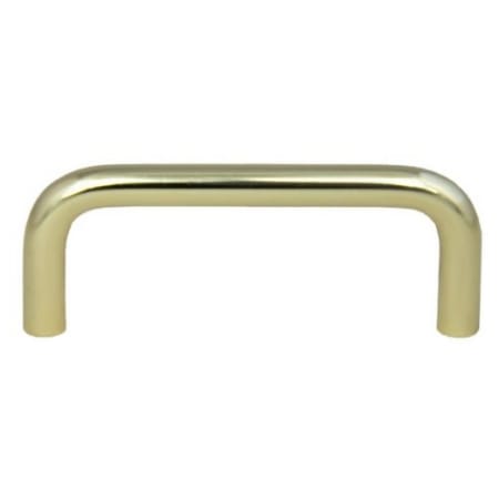 A large image of the Crown Cabinet Hardware CHP353 Polished Brass