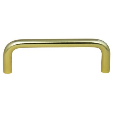 A large image of the Crown Cabinet Hardware CHP354 Polished Brass