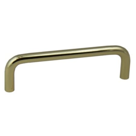 A large image of the Crown Cabinet Hardware CHP355 Polished Brass