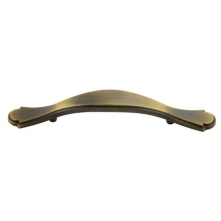 A large image of the Crown Cabinet Hardware CHP80008 Antique Satin Brass