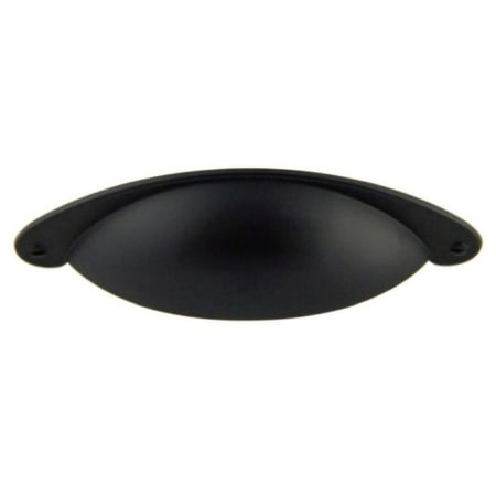 A large image of the Crown Cabinet Hardware CHP8233 Matte Black