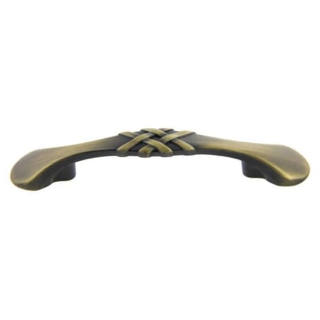 A large image of the Crown Cabinet Hardware CHP83063 Antique Satin Brass
