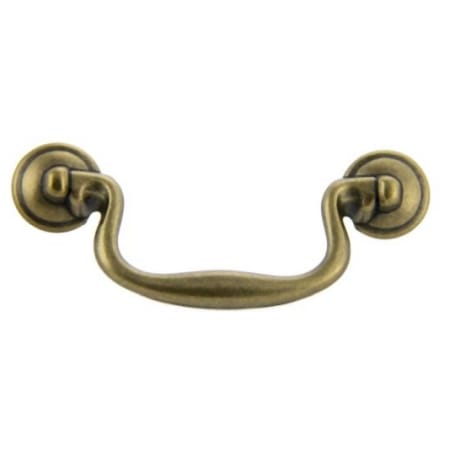 A large image of the Crown Cabinet Hardware CHP88 Machined Antique Brass