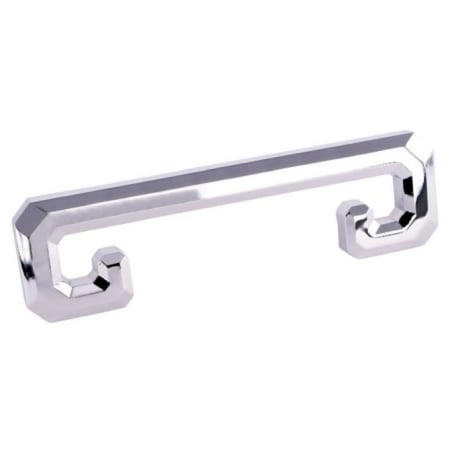 A large image of the Crown Cabinet Hardware CHP95128 Polished Chrome