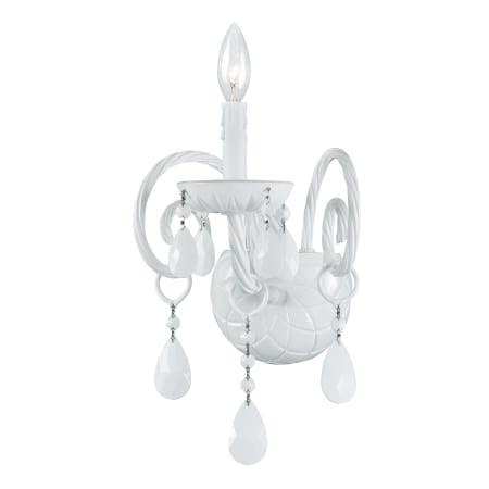 A large image of the Crystorama Lighting Group 1071 Wet White