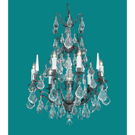 A large image of the Crystorama Lighting Group 1706-CL Burnished Bronze / Hand Polished