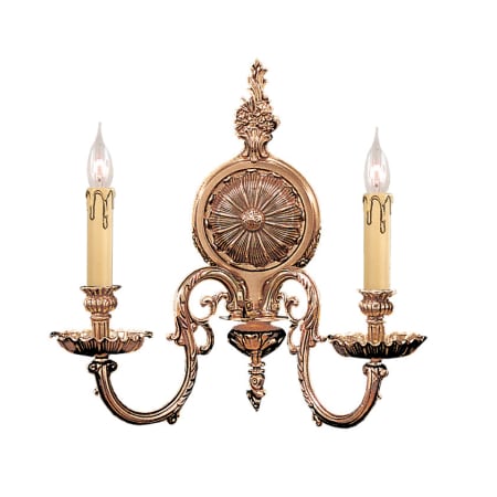 A large image of the Crystorama Lighting Group 2602 Olde Brass