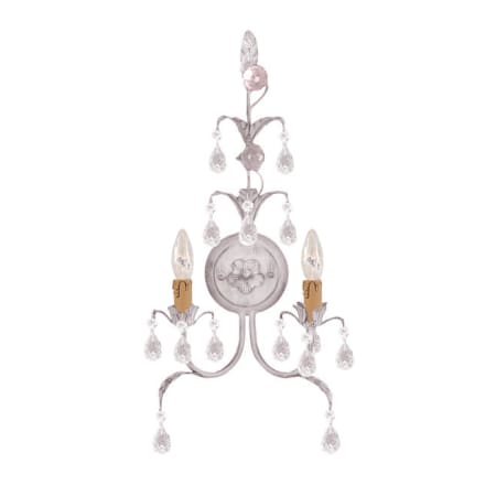 A large image of the Crystorama Lighting Group 4902 Antique White
