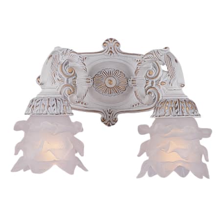 A large image of the Crystorama Lighting Group 5222 Antique White