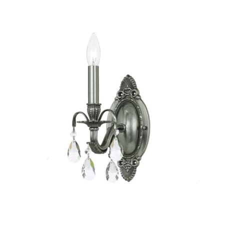 A large image of the Crystorama Lighting Group 5561-PW Pewter / Hand Polished