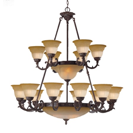 A large image of the Crystorama Lighting Group 6300-48-A Venetian Bronze