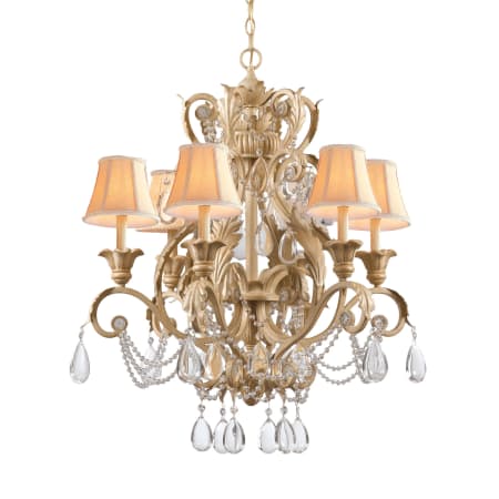 A large image of the Crystorama Lighting Group 6706 Champagne