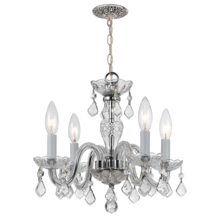 Crystorama Lighting Group 1064 Ch Cl Mwp Polished Chrome Traditional Crystorama Lighting Group 1064 Cl Mwp