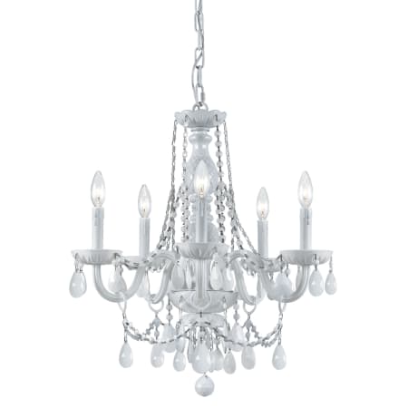 A large image of the Crystorama Lighting Group 1076-WH-MWP Wet White