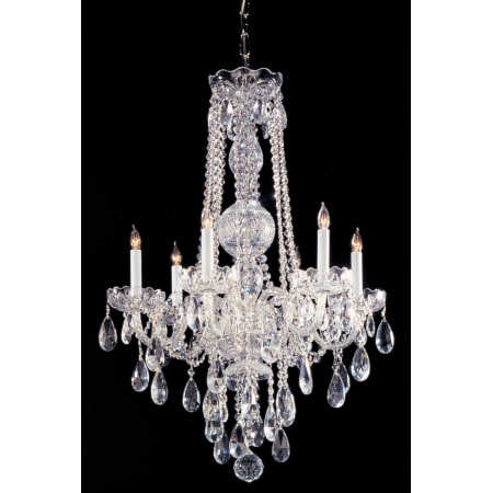 A large image of the Crystorama Lighting Group 1105-CL-MWP Polished Chrome