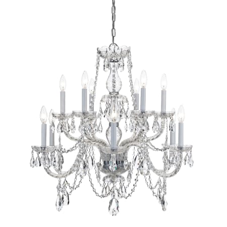 A large image of the Crystorama Lighting Group 1135-CL-MWP Polished Chrome