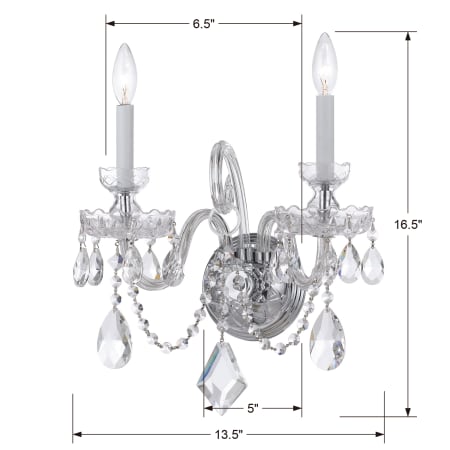 A large image of the Crystorama Lighting Group 1142-CL-MWP Alternate Image