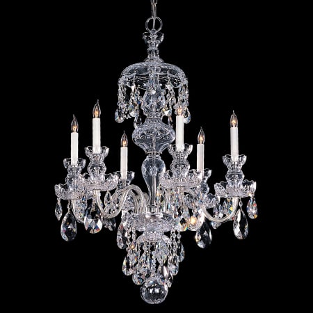 A large image of the Crystorama Lighting Group 1146-CL-S Polished Chrome